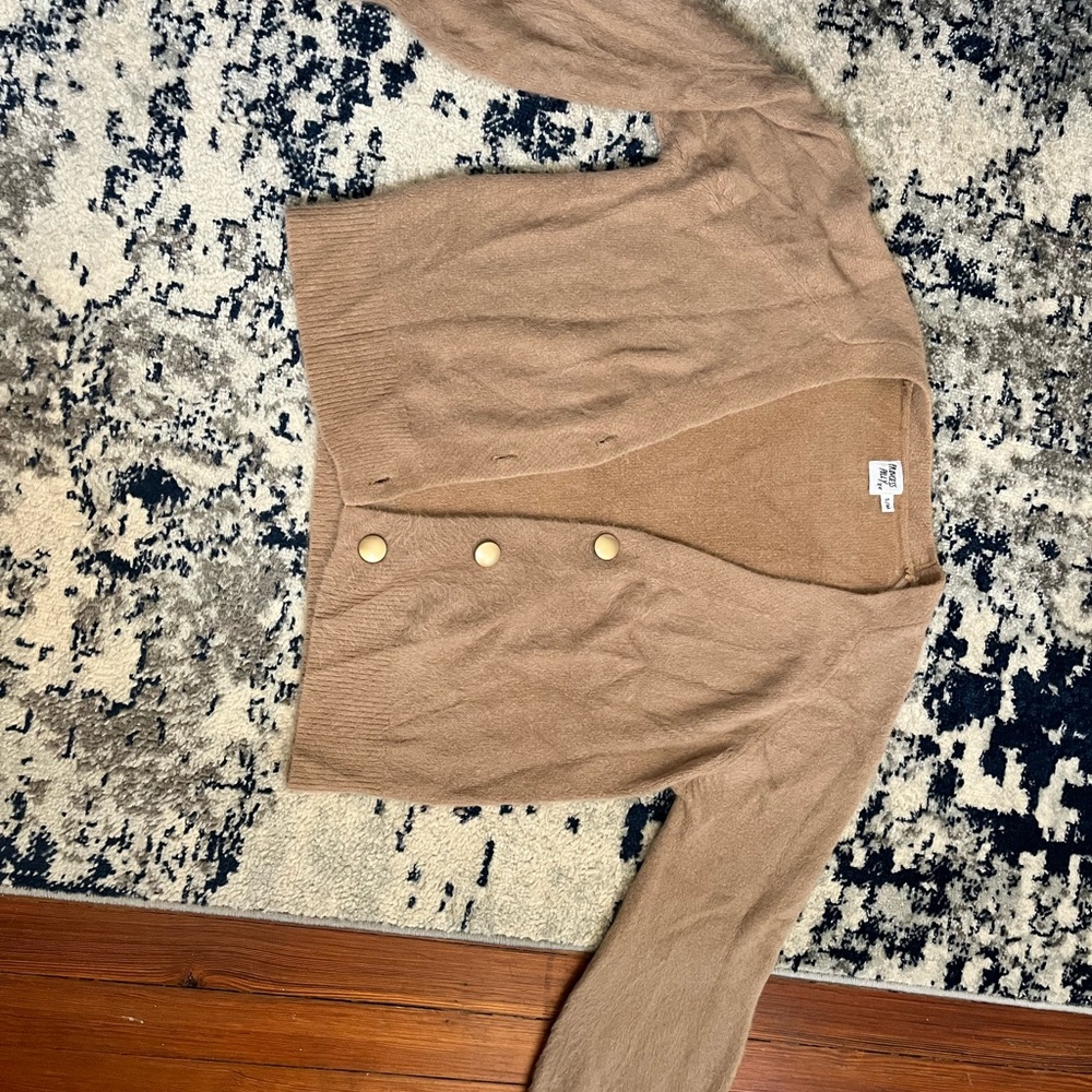 Princess Polly Tan Cardigan Sweater - Picture 2 of 4